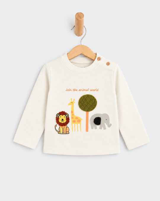 Newborn Boys Knitted T-Shirt