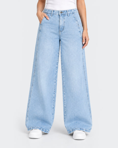 Women's Woven Denim Pants