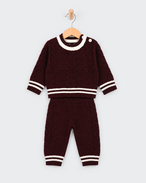 Newborn Boys Sweater Suit
