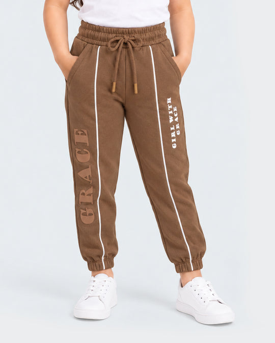 Girls Knitted Night Trousers
