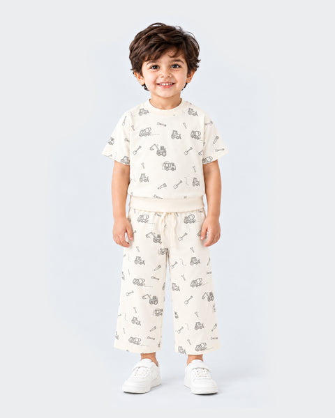 Boys Knitted Night Suit