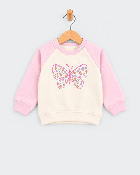 Newborn Girls Knitted Sweatshirt