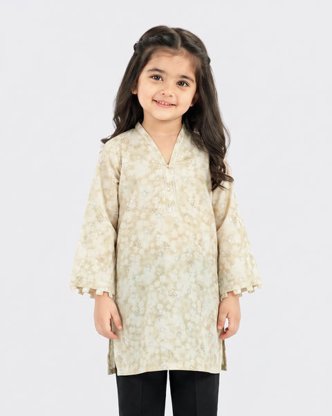 Girls Ethnic Essentials  Printed 1 Pc