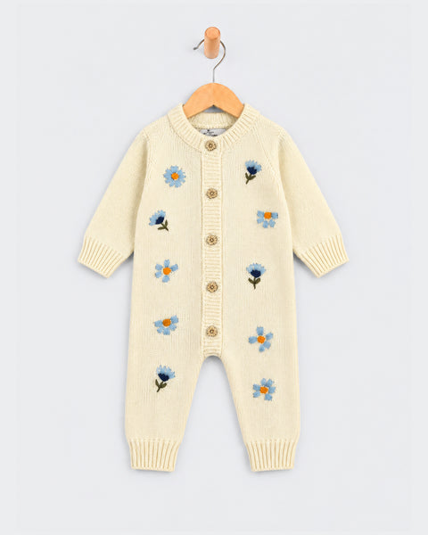 Newborn Girls Sweater Romper
