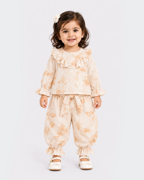 Girls Woven Co-Ord Set