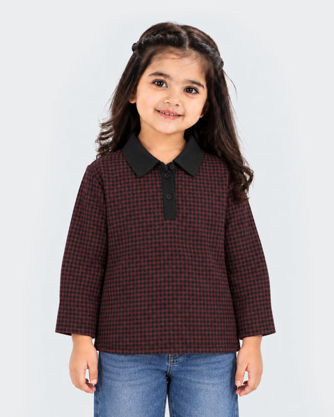 Girls Knitted Top