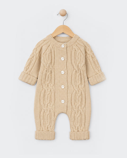 Newborn Girls Sweater Romper