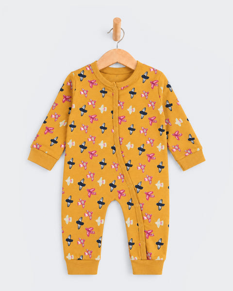 Newborn Girls Knitted Romper
