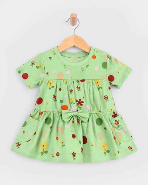 Newborn Girls Half Sleeves T-Shirt