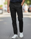 Eminent Men's Active Waist Cotton Dress Pant