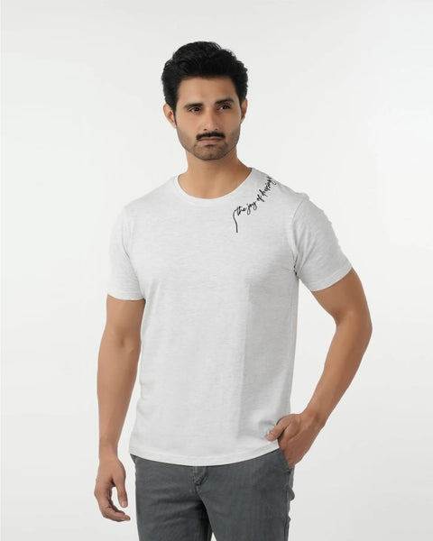 Eminent Men's Round Neck Half Sleeves Printed T-Shirt